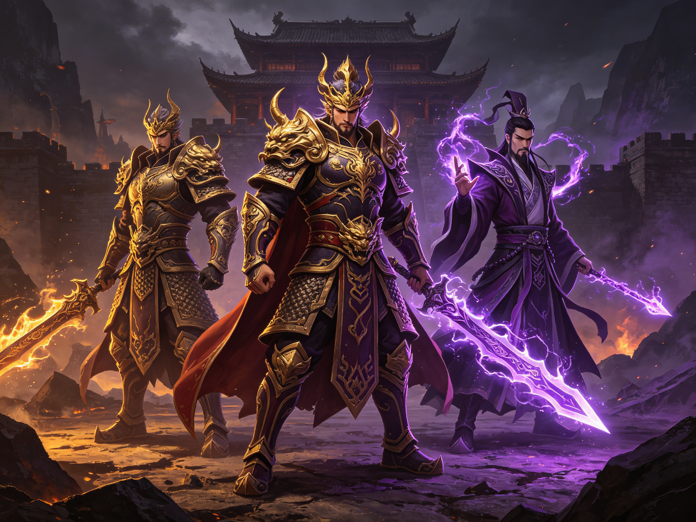 贪玩蓝月三大职业战士法师道士